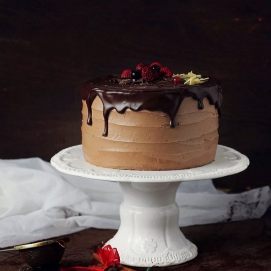 Chocolate Orange Mousse Cake