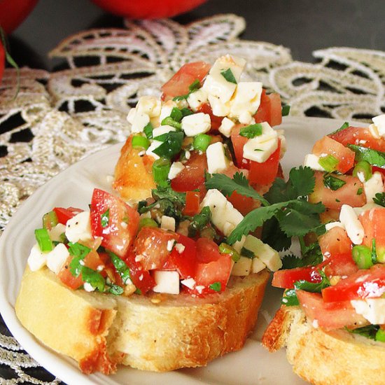 Cilantro Feta Mini Sandwiches