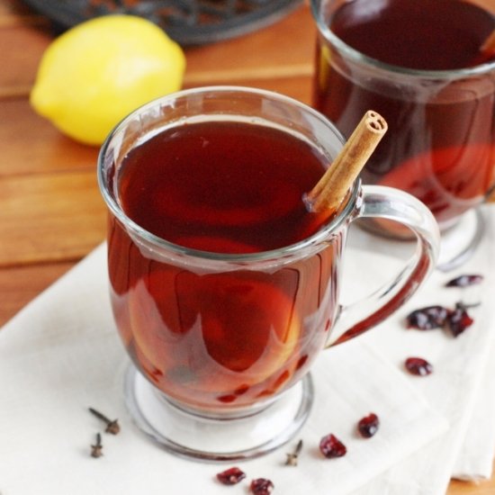 Mulled Cranberry Tea