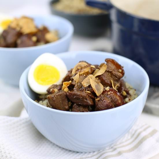 Filipino Adobo Quinoa Bowl