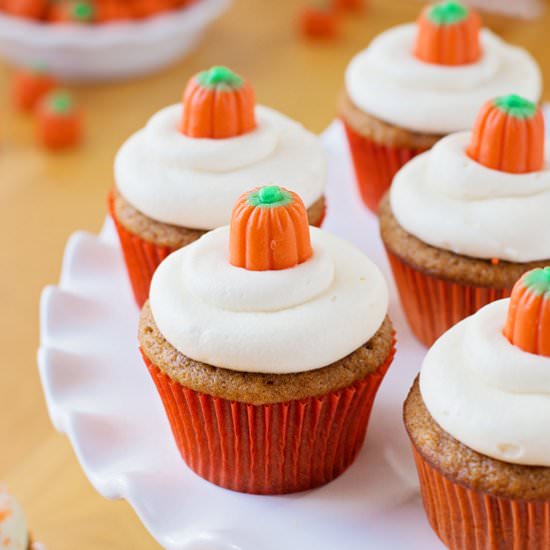 Perfect Pumpkin Cupcakes