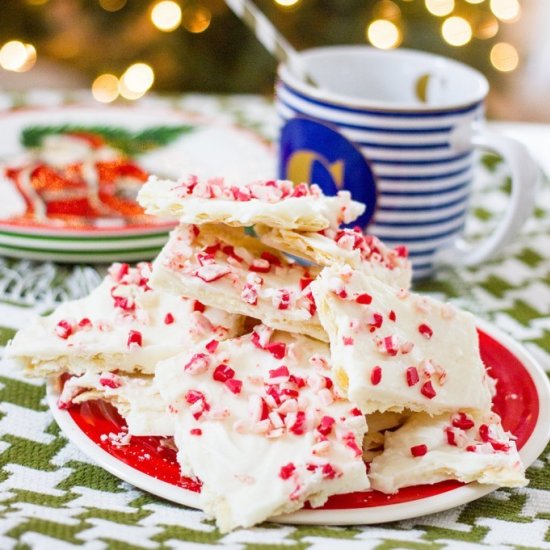 White Chocolate Peppermint Bark