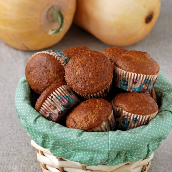 Pumpkin mini muffins