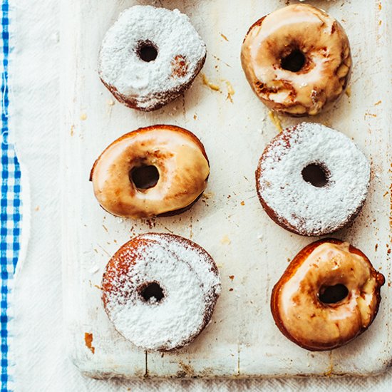 Pumpkin Cream Cheese Donuts