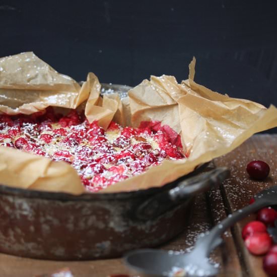 Cranberry Clafoutis