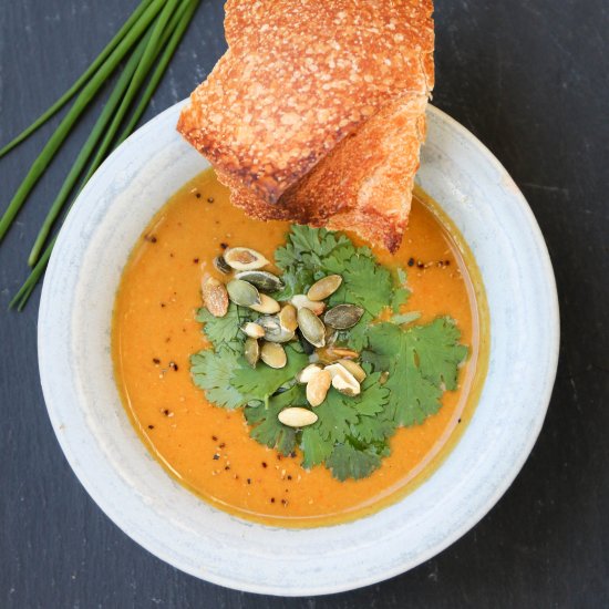 Cambodian Spiced Pumpkin Soup