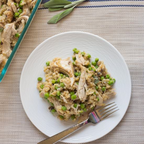 Homemade Chicken and Rice Casserole