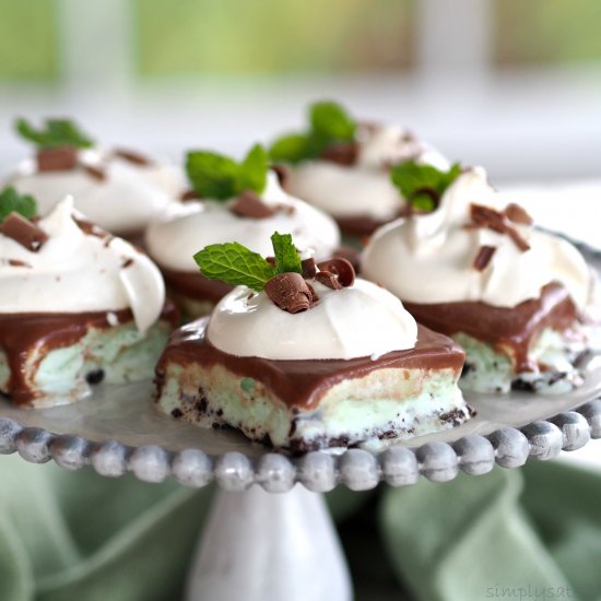 Frozen Mint Chocolate Dessert