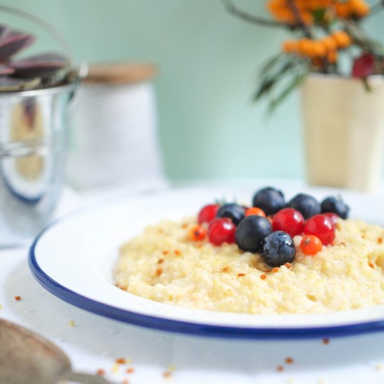 Millet in Coconut Milk