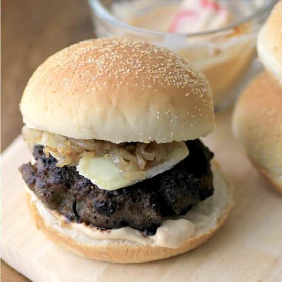 Maple Bison Blueberry Burgers