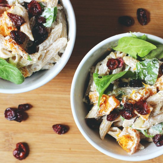 Creamy Goat Cheese Pasta