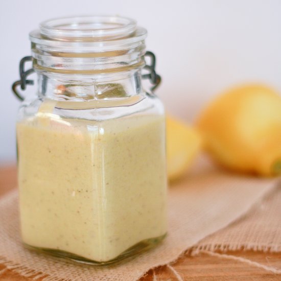 creamy lemon salad dressing