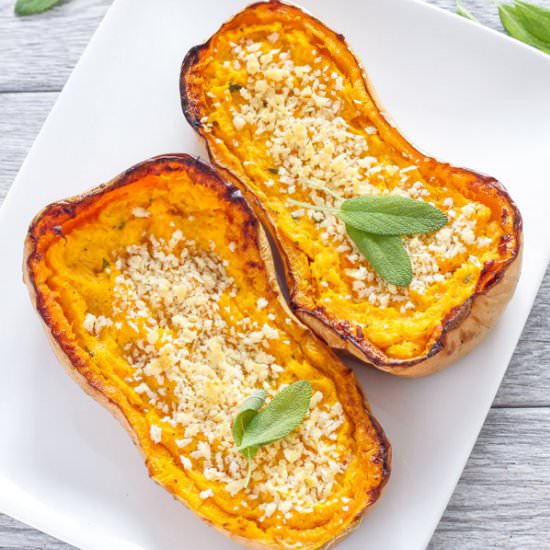 Twice Baked Butternut Squash