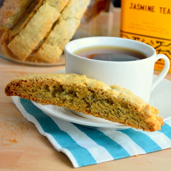 Jasmine Tea Biscotti