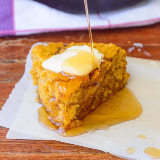 Maple Pumpkin Cornbread