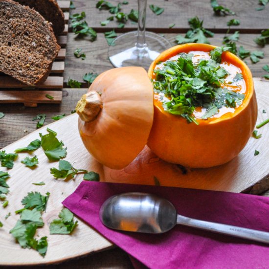 Butternut Squash Carrot Soup