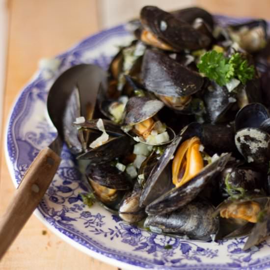 Mussels Mariniere