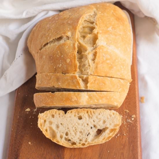 French Bread Boules (Round Loaves)