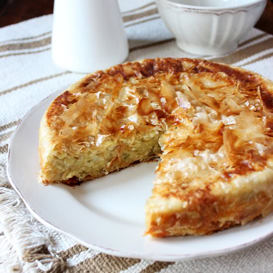 Patatnik – Bulgarian Potato Pie