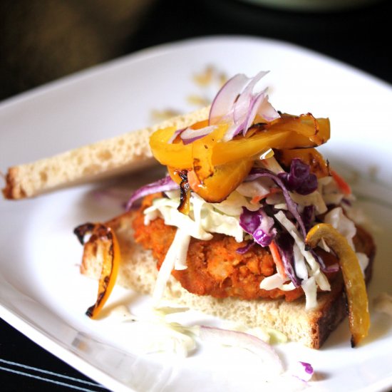 Sweet Potato and Tofu Burgers