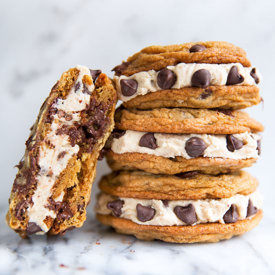 Chocolate Chip Cookie Dough Cookies