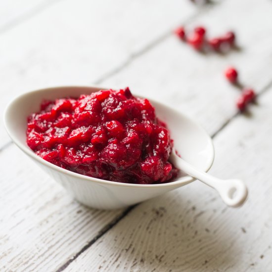 Cranberry Apple Sauce