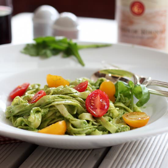 Roquette Pesto Fettuccine