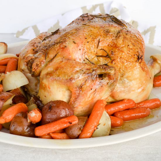 Oven-Roasted Rosemary Chicken