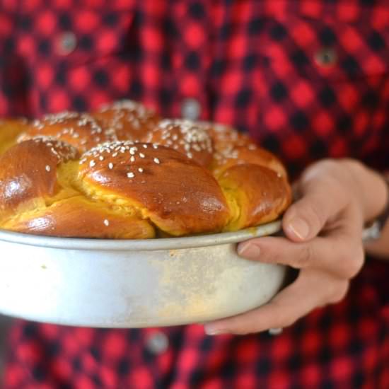 Pumpkin Challah