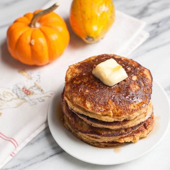 Paleo Pumpkin Pancakes