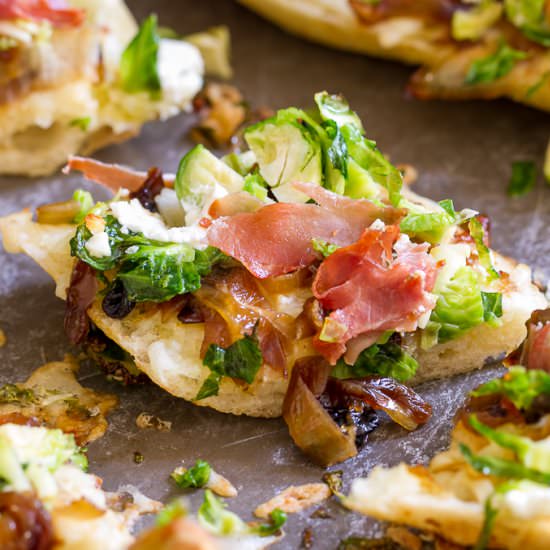 Brussels Sprouts Pizza