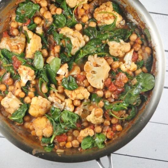 One-Pot Coconut Chickpea Curry