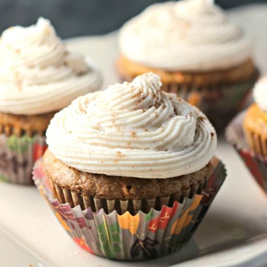 Carrot&Pineapple Cupcakes