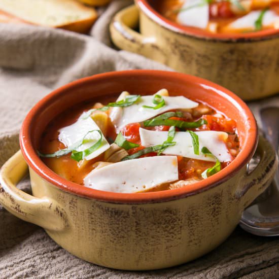 Chicken Parmesan Soup