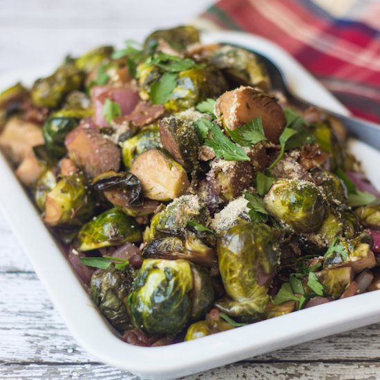 Balsamic Brussels Sprouts