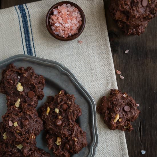 Chocolate Chunk Walnut Cookies