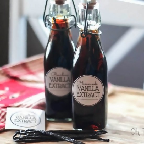 Homemade Vanilla Extract