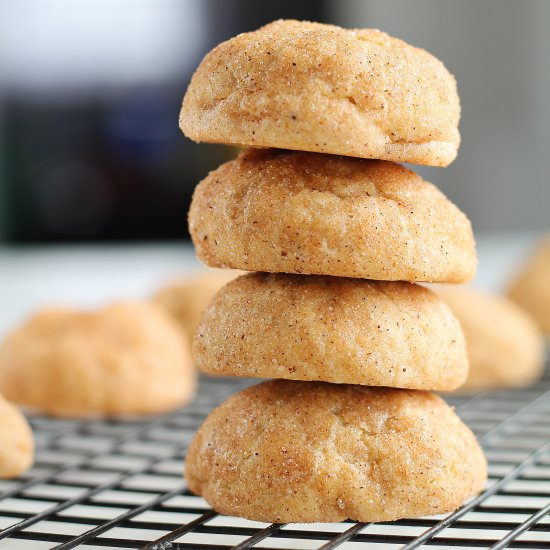 Pumpkin Apple Butter Snickerdoodles