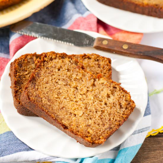 The Best Sour Cream Banana Bread