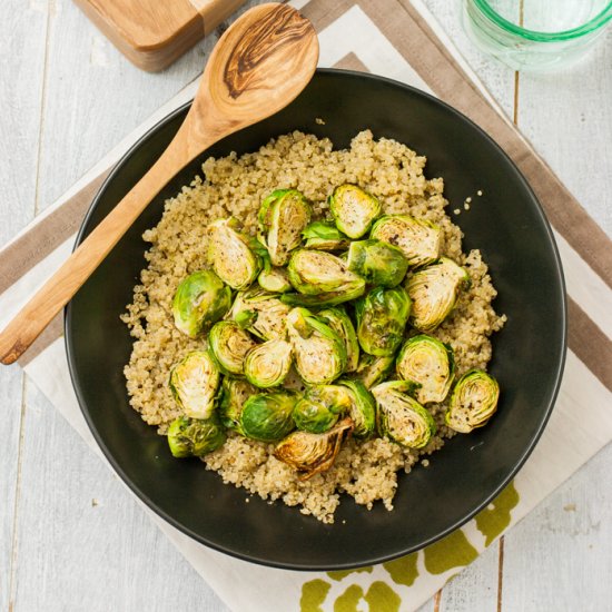 Easy Roasted Brussels Sprouts