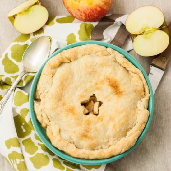 Mini Vegan Apple Pie