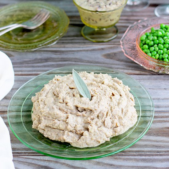 Sage and Toasted Walnut Pesto Mashe