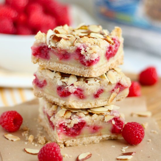 Raspberry Almond Pie Bars