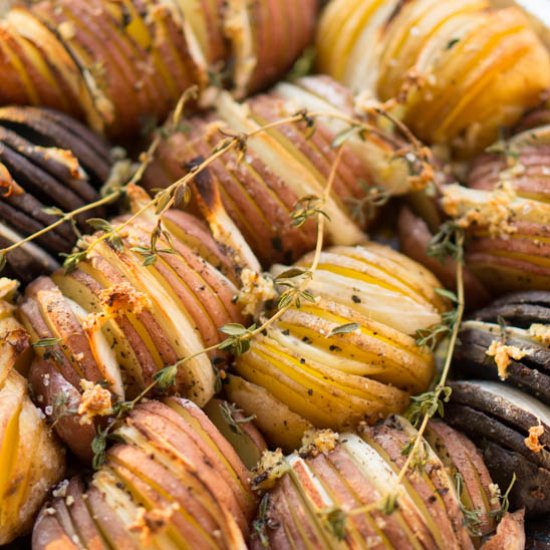 Hasselback Potatoes