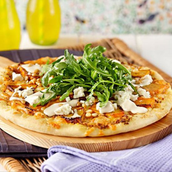 Roasted Pumpkin and Feta Pizza