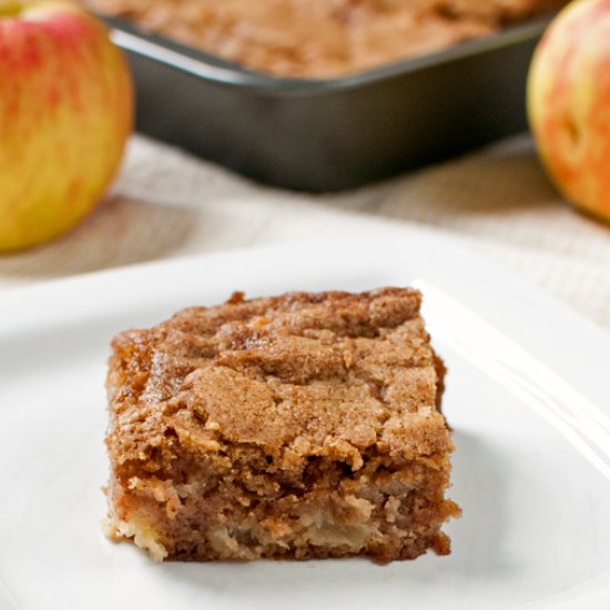 One Bowl Apple Bars