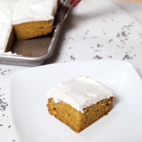 Pumpkin Sheet Cake