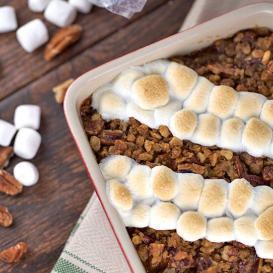 Sweet Potato Casserole with Pecans