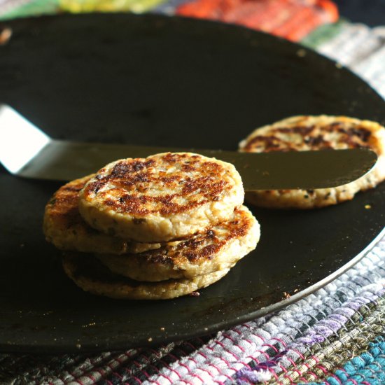 Plantain cakes