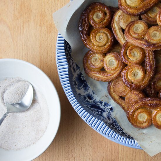 Chai spice palmiers